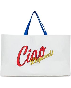 DSquared² Tassen ,Wit ,Dsquared 2 Bags - Rood