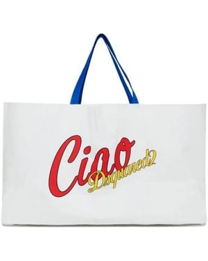 DSquared² Shopping Bags - Red