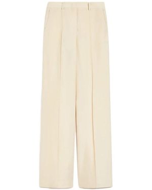 Max Mara Wide Trousers - Neutro