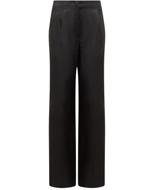 MSGM Straight Trousers - Negro