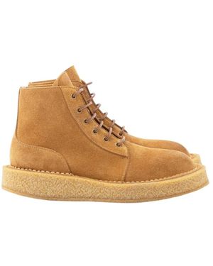 Buttero Lace-Up Boots - Neutro