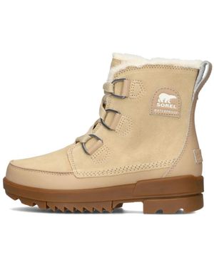 Sorel Schoenen ,Polyester Winter Veterschoenen - Naturel