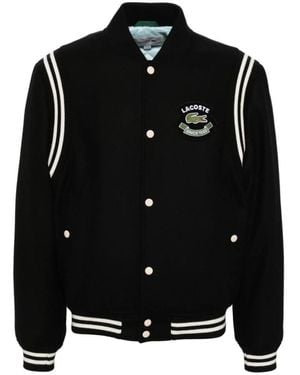 Lacoste Bomber Jackets - Black