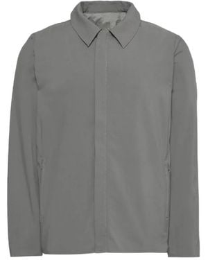Calvin Klein Graue Jacke Mit Reißverschluss