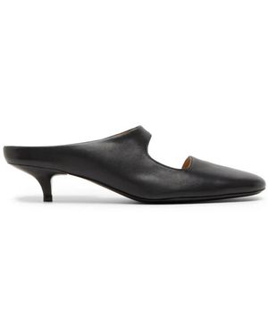 Marsèll Heeled Mules - Zwart