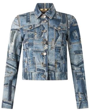 Roberto Cavalli Denim Jackets - Azul