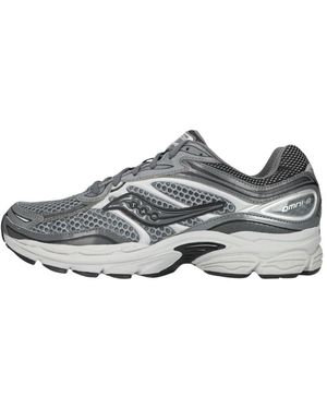 Saucony Fitness ,Grijs ,Leer Pro Grid Omni 9