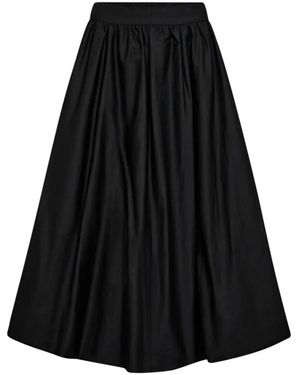 Copenhagen Muse Midi Skirts - Negro