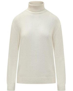 Jil Sander Turtlenecks - White