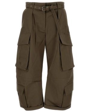 Acne Studios Wide Trousers - Verde