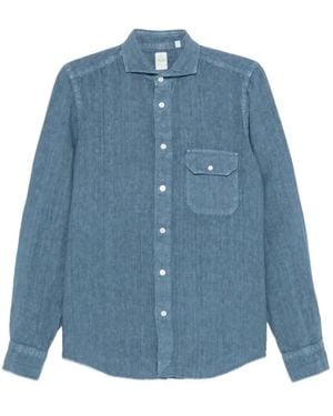 Finamore 1925 Denim Shirts - Azul