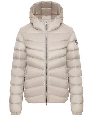 Colmar Gewatteerde Hooded Winterjas - Naturel