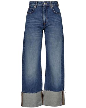 PNTS Wide Jeans - Blu