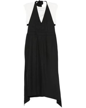 Tela Kleedjes ,Zwart ,Wol Glee Dress