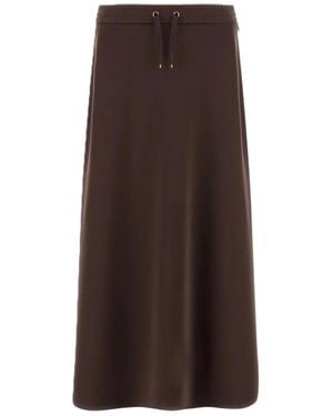 Herno Midi Skirts - Marron