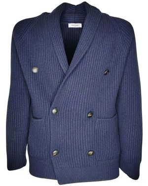 Gran Sasso Cardigan Doppiopetto Modello 13183/25072 - Blauw