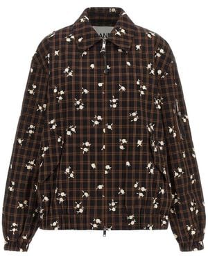Ganni Light Jackets - Black