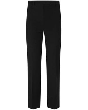 Max Mara Broeken ,Zwart ,Katoen Umanita Straight Broeken