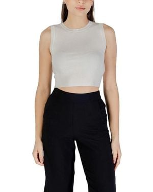 Jacqueline De Yong Sleeveless Tops - Black