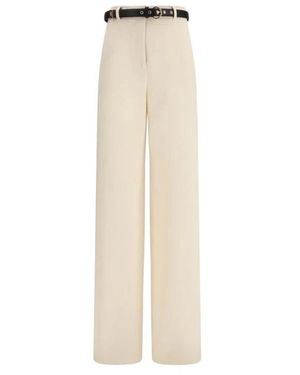 Max Mara Wide Trousers - White