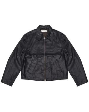 Our Legacy Jassen ,Zwart ,Mini Jacket Worker - Blauw