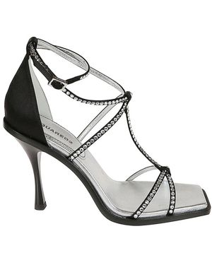 DSquared² Stilvolle sandalen für den sommer - Mettallic