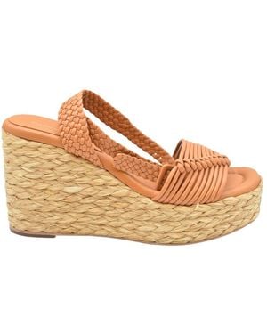 Paloma Barceló Wedges - Métallisé