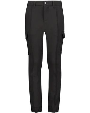 Aeden Slim-Fit Trousers - Black
