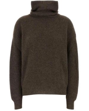 Uma Wang Turtlenecks - Brown