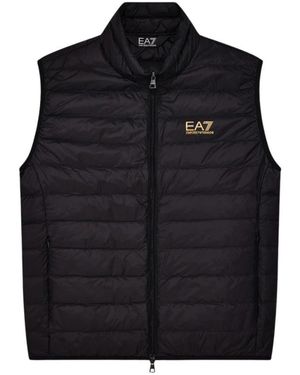 EA7 Core Identity Packable Gilet - Zwart