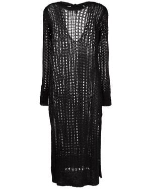 Ganni Maxi Dresses - Black