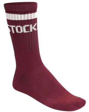 Birkenstock Ondergoed ,Bruin ,Katoen Katoenen Tennissokken Regular Fit - Rood