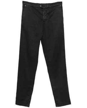 Kiton Slim-Fit Trousers - Noir