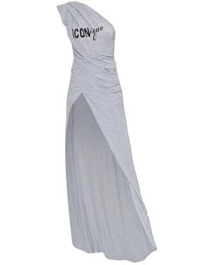 DSquared² Printed Dress - Grau