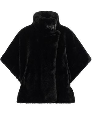 Pinko Faux Fur & Shearling Jackets - Negro