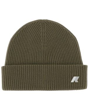 K-Way Accessoires ,Groen ,Wol Brice Cardigan Stitch Wool