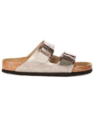 Birkenstock Sliders - Brown