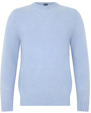 Fedeli Round-Neck Knitwear - Azul