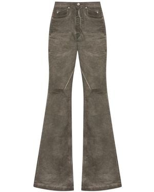 Rick Owens Flared Jeans - Grigio