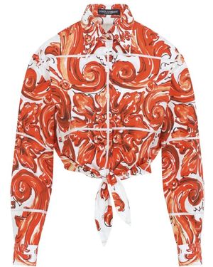 Dolce & Gabbana Hemden - Rood