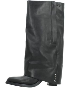 Ash Cowboy Boots - Gris
