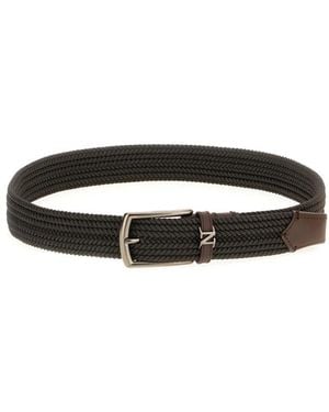 ZEGNA Belts - Negro