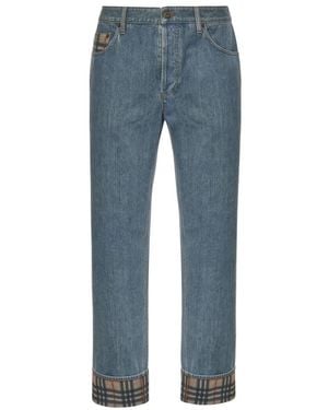Burberry Straight Jeans - Blue