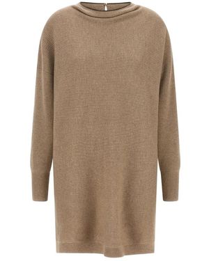 Brunello Cucinelli Jurken - Bruin