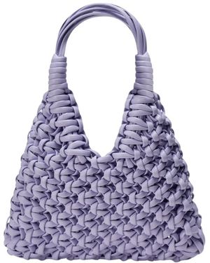 HIBOURAMA Handgefertigte ledertasche - Blau