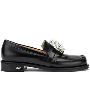 Mach & Mach Loafers - Black