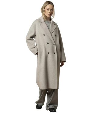 Kocca Double-Breasted Coats - Gris