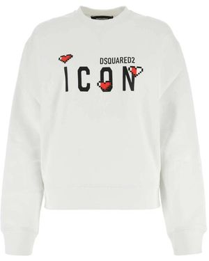 DSquared² Sweatshirts - White