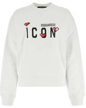 DSquared² Hoodies & Sweatvesten - Wit