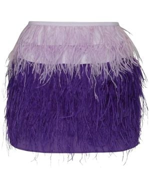 Twinset Short Skirts - Purple
